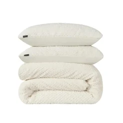 Sleeptime Dekbedovertrek Fur Teddy 140x220 – Fluweelzacht & Knus Design – Beige Outlet