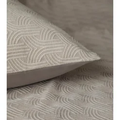 Sleeptime Dekbedovertrek Japandi 200x220 – Flanel Fleece – Zacht & Warm – Taupe Hot