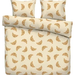 Leen Bakker Dekbedovertrek Jur - oranje - 200x200/220 cm Discount