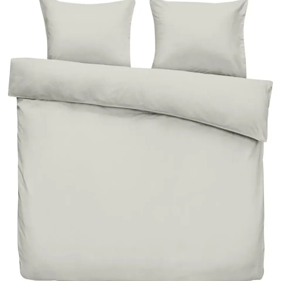 Leen Bakker Dekbedovertrek Luka - beige - 200x200/220 cm New