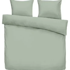 Leen Bakker Dekbedovertrek Luka - groen - 240x200/220 cm Discount