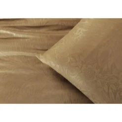 Leen Bakker Dekbedovertrek Mason - oker - 140x220 cm Discount