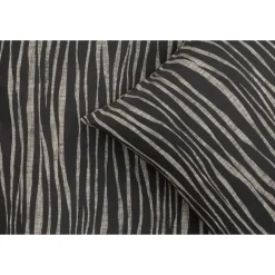 Leen Bakker Dekbedovertrek Milaan - antraciet - 240x200 cm