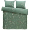 Leen Bakker Dekbedovertrek Muriel - groen - 240x200/220 cm Clearance