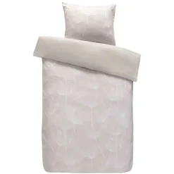 Leen Bakker Dekbedovertrek Naomi paardenbloem - beige - 140x220/250 cm Discount