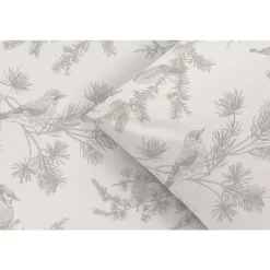 Leen Bakker Dekbedovertrek Noalyn - off-white/taupe - 140x200/220 cm New