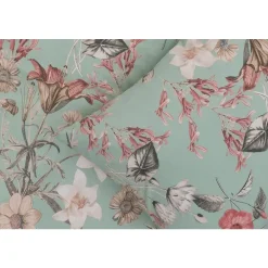 Leen Bakker Dekbedovertrek Norah - groen - 200x200/220 cm Online