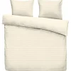 Byrklund Dekbedovertrek Pluch Lines - off-white - 240x220 cm Clearance