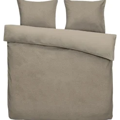 Byrklund Dekbedovertrek Teddy Favorite Fuzzle - bruin- 200x220 cm