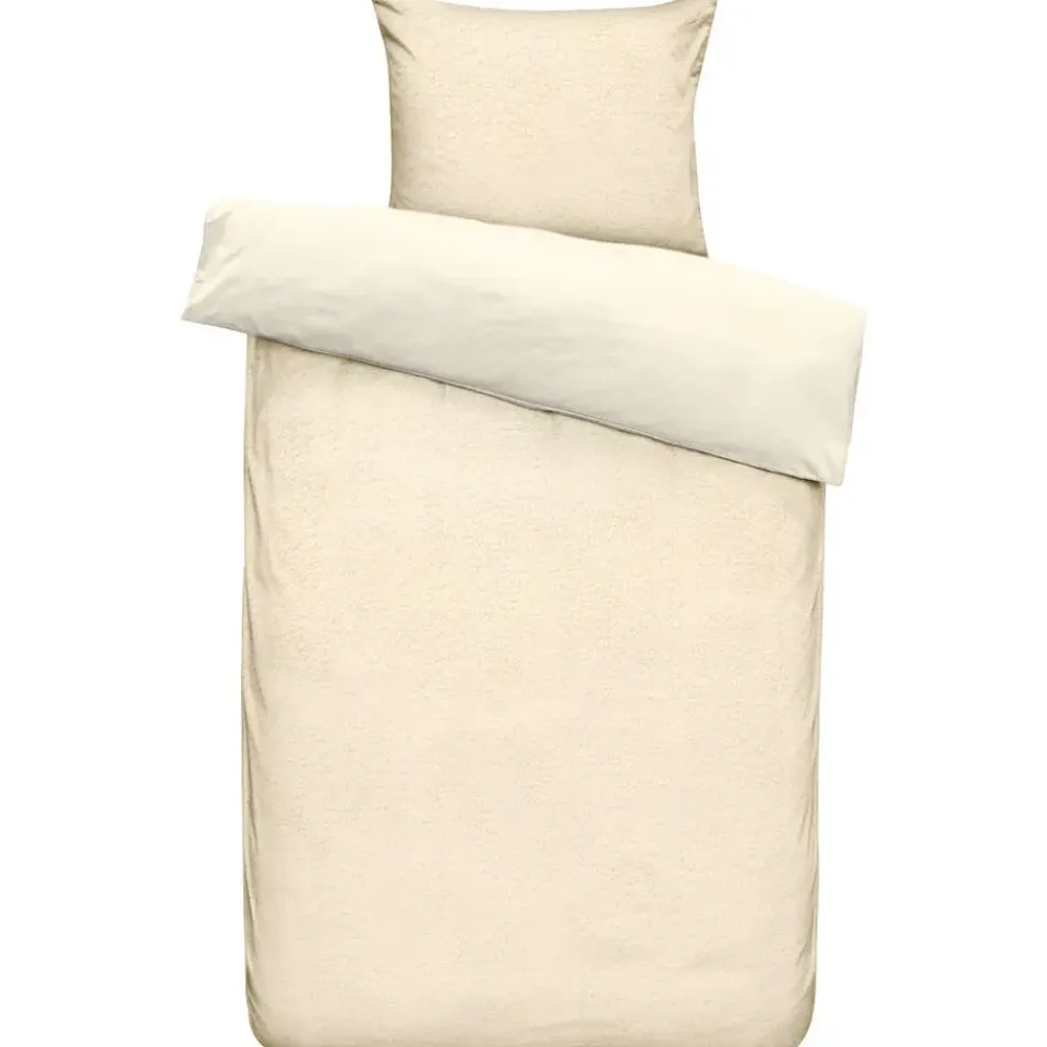 Byrklund Dekbedovertrek Teddy Favorite Fuzzle - off-white - 140x220 cm New