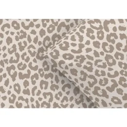 Leen Bakker Dekbedovertrek Tobias - zand/taupe - 140x200/220 cm Discount