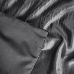 Sleeptime Dekbedovertrek Velvet Cartier 240x220 – Fluweelzacht Uni Design – Antraciet Discount