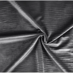 Sleeptime Dekbedovertrek Velvet Cartier 240x220 – Fluweelzacht Uni Design – Antraciet Discount