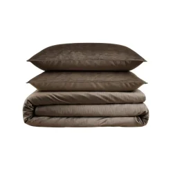 Sleeptime Dekbedovertrek Velvet Cartier 240x220 – Fluweelzacht Uni Design – Taupe Online