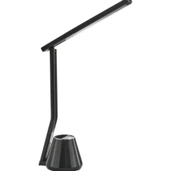 Leen Bakker DENEB - Bureaulamp LED - Zwart - Synthetisch materiaal New