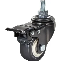 Leen Bakker DESTINES - Zwenkwielen set van 4 - Zwart Outlet