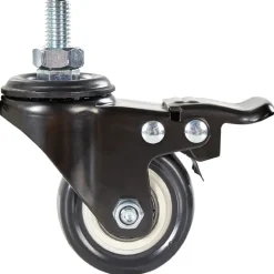 Leen Bakker DESTINES - Zwenkwielen set van 4 - Zwart Outlet