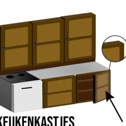 Storage Solutions Deurkapstok -handdoekrek - zwart - metaal - 37 cm Online