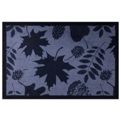 Vica International Deurmat Leaves Shadow antraciet - 40x60 cm Discount