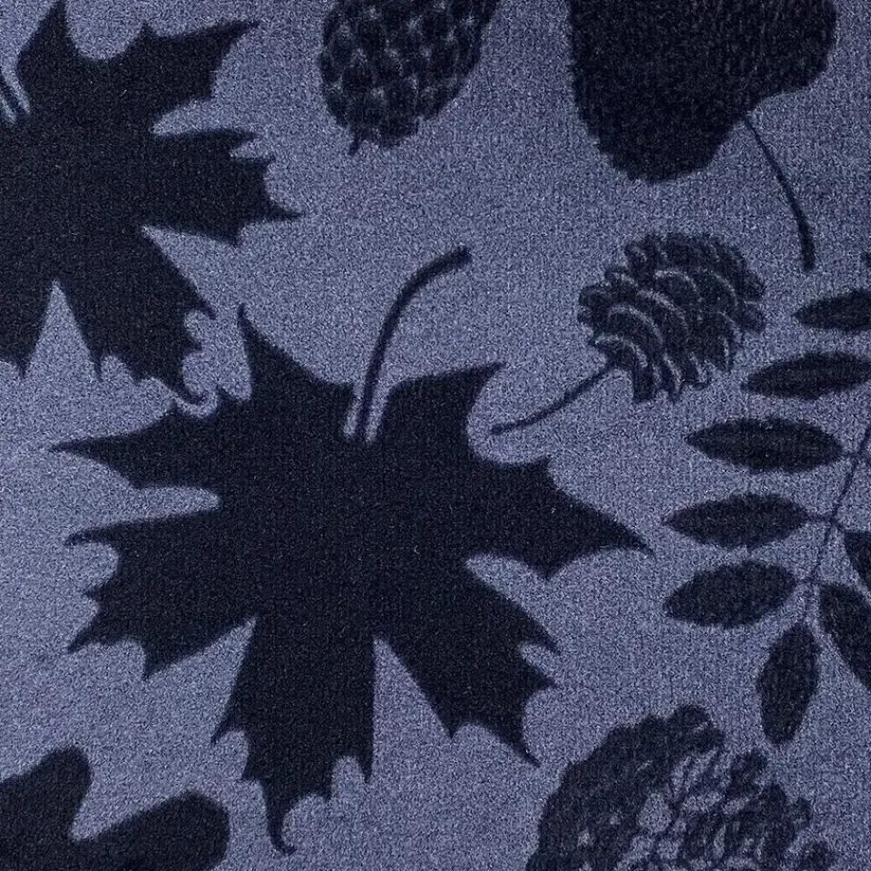 Vica International Deurmat Leaves Shadow antraciet - 40x60 cm Discount