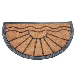 IVOL Deurmat rubber/kokos 40x70 cm - Halfrond Online