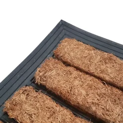 IVOL Deurmat rubber/kokos 40x70 cm - Streep Online