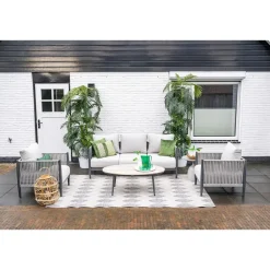 Garden Impressions Diamo loungeset - 3-delig - carbon black - grey sand - valley sand Hot