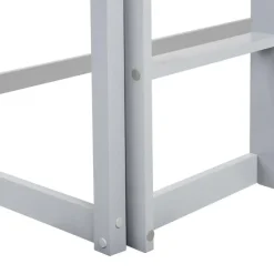 Beliani DIENNE - Kinderbed - Grijs - 90 x 200 cm - Dennenhout New