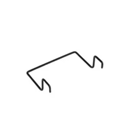 Beliani DINAN - Tweepersoonsbed - Grijs - 160 x 200 cm - Polyester Clearance