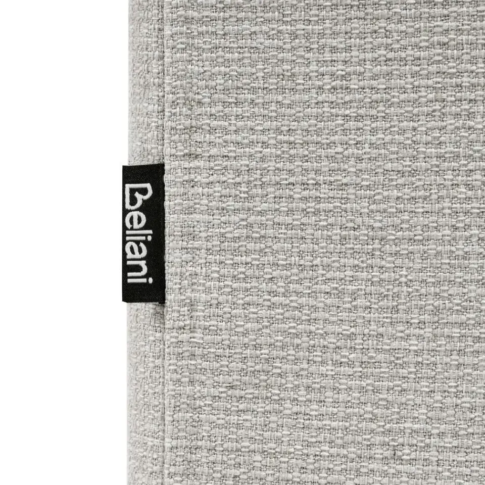 Beliani DINAN - Tweepersoonsbed - Lichtbeige - 140 x 200 cm - Polyester Sale