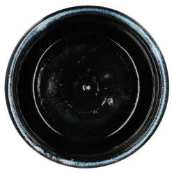 DK Design Bloempot model Blue Glaze - blauw - D23 x H26 cm Clearance