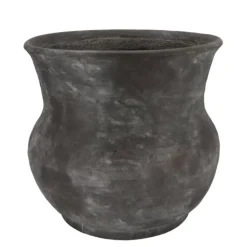 DK Design plantenpot - antraciet - voor kamerplant - 34 x 34 cm Discount