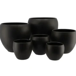 DK Design plantenpot - Vinci - zwart mat - D15 x H17 cm Online