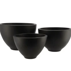 DK Design plantenpot - Vinci - zwart mat - D21 x H31 cm Clearance