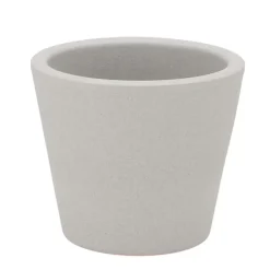 DK Design plantenpot - Vinci - lichtgrijs mat - D10 x H12 cm Sale