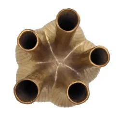 DK Design vaas Aglio - tulpenvaas - XL -mat goud - D26 x H35 cm Online