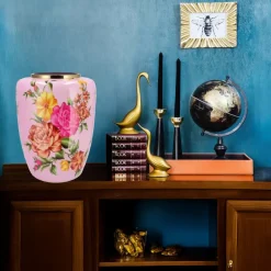 DK Design Vaas Flower Bouquet - lichtroze - D33 x H45 cm Discount