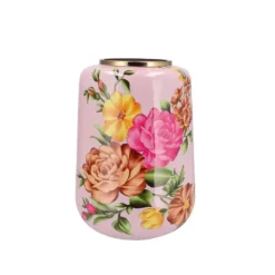 DK Design Vaas Flower Bouquet - lichtroze - 33 x 32 x 40 cm New