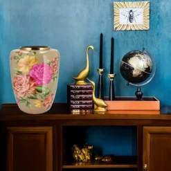 DK Design Vaas Flower Bouquet - taupe - D33 x H45 cm New