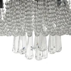 Beliani DORNAS - Kroonluchter - Zilver - Ijzer Discount