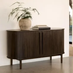 Giga Living Dressoir Donker Eikenhout - 140x45x76cm - Meta