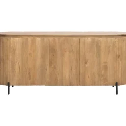 Leen Bakker Dressoir Vito - lichtbruin - 81x180x43 cm Clearance