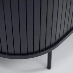 Giga Living Dressoir Zwart Eikenhout - 120x45x76cm - Nola New