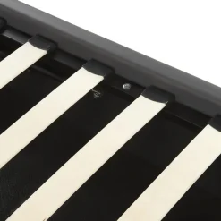 Beliani DREUX - Bed met opbergruimte - Grijs - 140 x 200 cm - Kunstleer Best