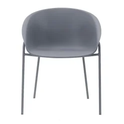 DS4U - Ella kunststof eetkamerstoel - grijs New