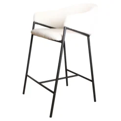 DS4U - Elza barkruk boucle ivoor 65 cm Discount