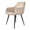 DS4U - Gaby armstoel velvet champagne Discount