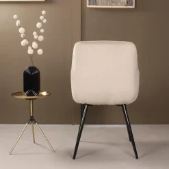 DS4U - Gaby armstoel velvet champagne Discount