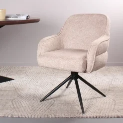 DS4U - Loisa armstoel terugdraai - champagne Best