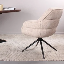 DS4U - Loisa armstoel terugdraai - champagne Best